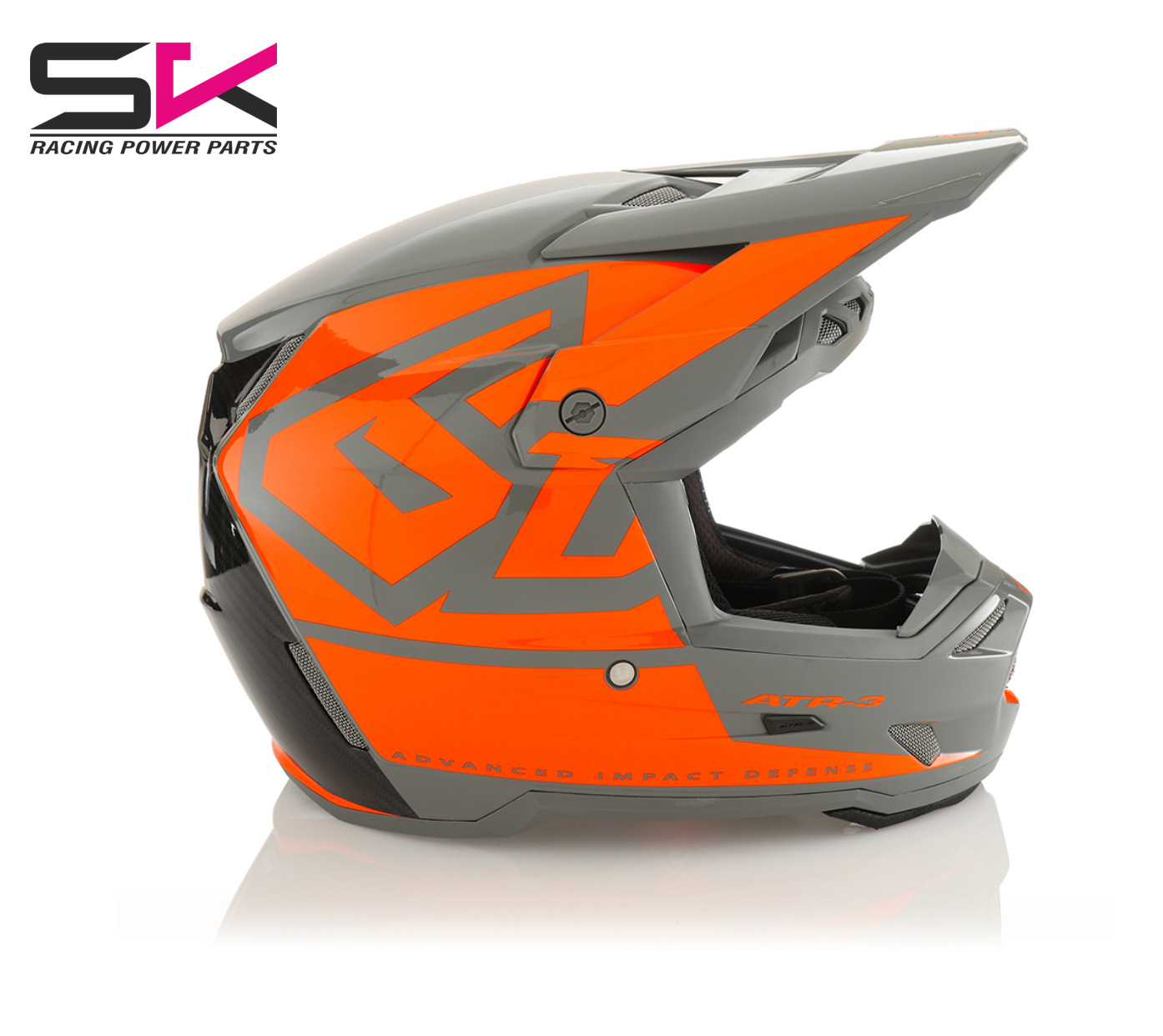 6D ATR-3 HEX NEON ORANGE GLOSS