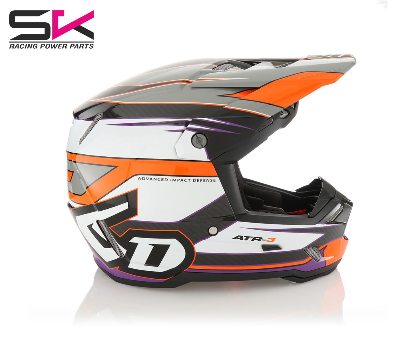 6D ATR-3 HYPER NEON ORANGE PURPLE GLOSS