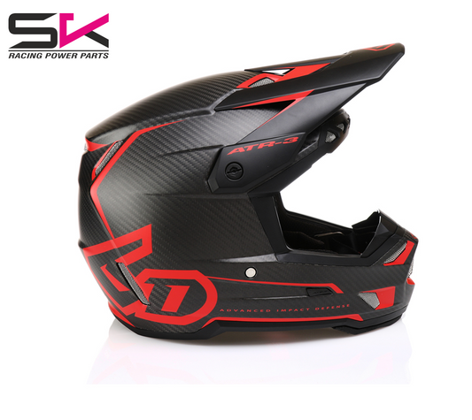 6D ATR-3 NOVA RED CARBON MATTE