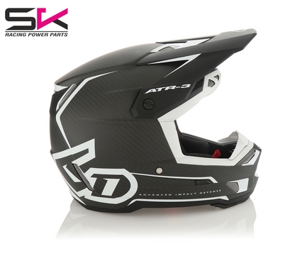 6D ATR-3 NOVA WHITE CARBON MATTE