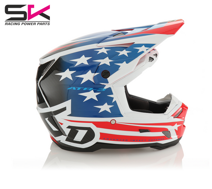 6D ATR-3 PATRIOT RED WHITE BLUE GLOSS