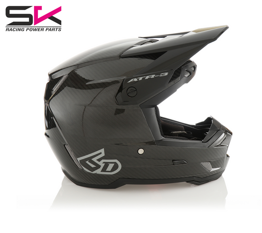 6D ATR-3 SOLID BLACK CARBON GLOSS