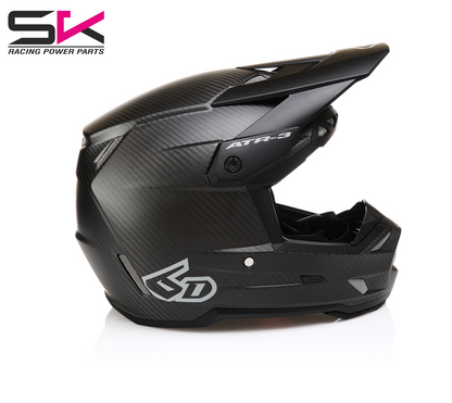 6D ATR-3 SOLID BLACK CARBON MATTE