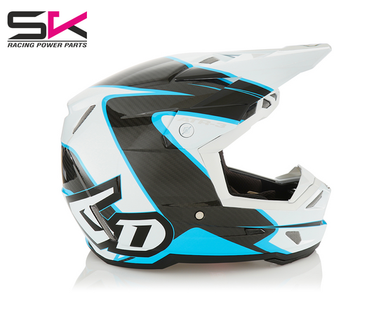 6D ATR-3 WAVE CYAN WHITE GLOSS