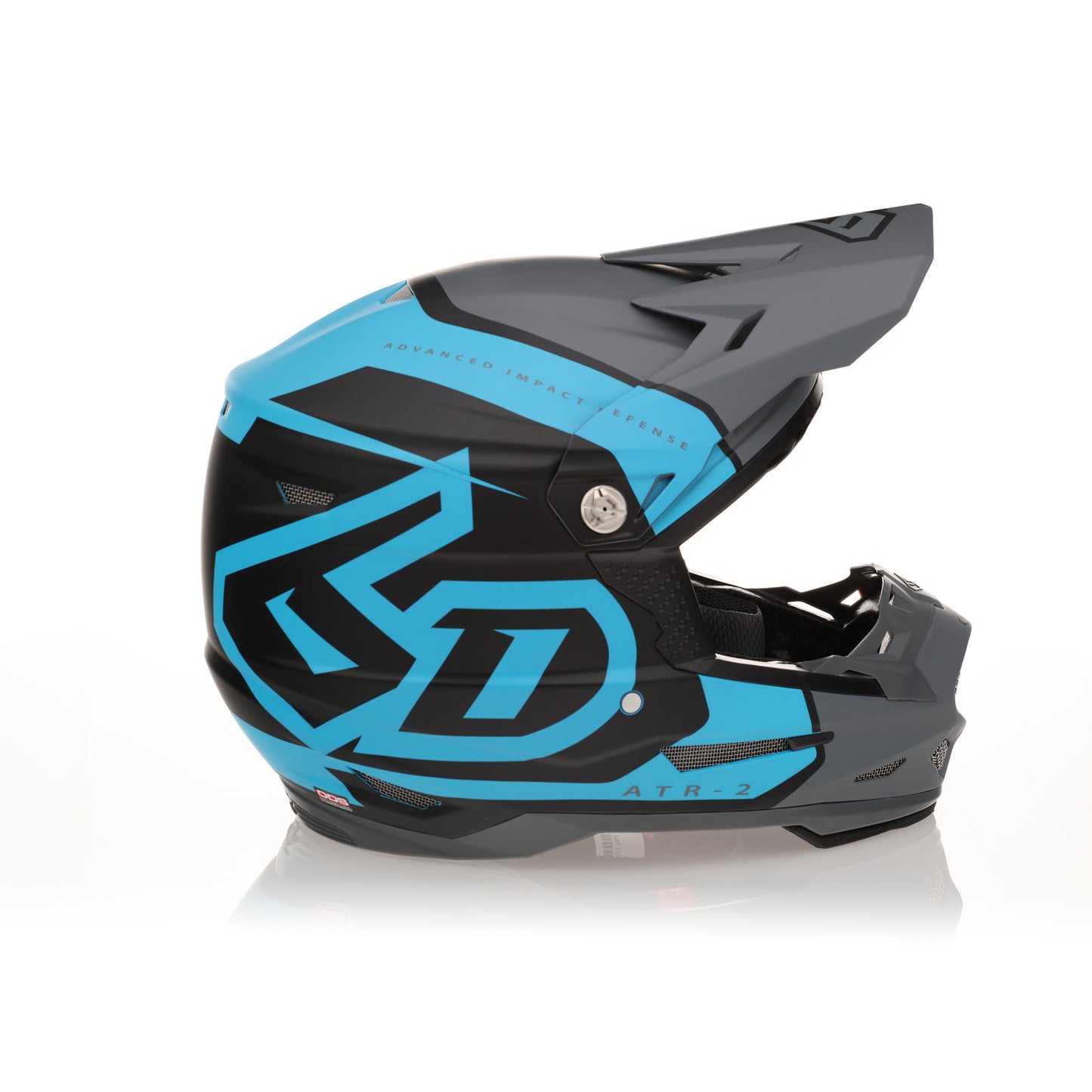 6D ATR-2 TORQUE CYAN/GREY MATTE (NEW 2024) – SK RACING POWER PARTS