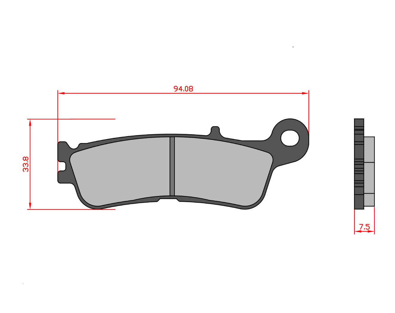 YAMAHA FRONT PADS